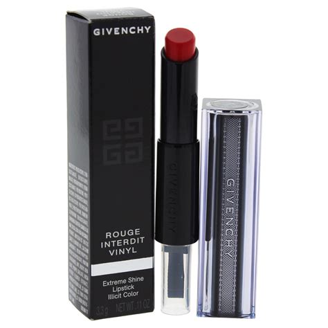 Givenchy Rouge Rebelle (11) Rouge Interdit Vinyl Color 